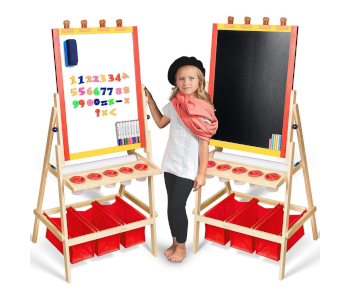 Kids Easel with Paper Roll by Evergreen Art Supply