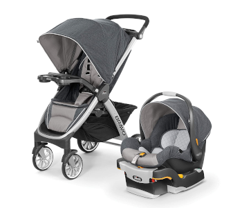 Chicco Bravo Trio Travel System with Full-Size Stroller